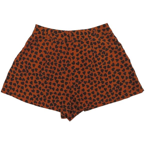 Forever 21 Black & Brown Flowy Shorts Patterned Womens Size XS - Picture 2 of 6